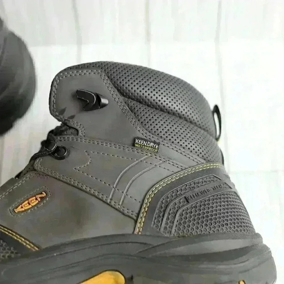 KEEN Utility Size 15D Portland Waterproof Carbon Toe Work Boots for Men main image 8
